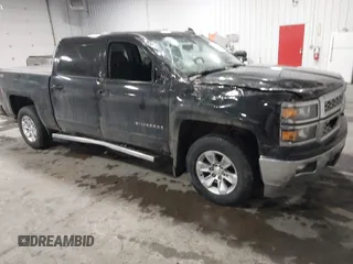 2015 Chevrolet Silverado 1500 LT with VIN 3GCUKREC4FG286409, listed as a IAAI auction lot 41150467 with 162,088 mi miles. Bid and sale history available at carsss.com. Image 1.
