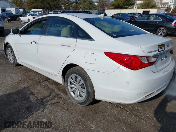 2012 Hyundai Sonata GLS with VIN 5NPEB4AC7CH485972, listed as a IAAI auction lot 41542270 with 160,055 mi miles and . Bid and sale history available at carsss.com. Image 3.