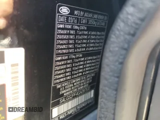 2016 Land Rover Range Rover HSE with VIN SALGS2PF4GA287533, listed as a Copart auction lot 47615005 with 69,081 mi miles and Salvage title. Bid and sale history available at DreamBid. Image 14.