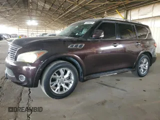2012 Infiniti QX56 8-passenger with VIN JN8AZ2ND3C9715229, listed as a Copart auction lot 89306325 with 171,493 mi miles and Clean Title. Bid and sale history available at carsss.com. Image 1.