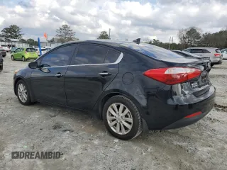 2014 Kia Forte EX with VIN KNAFX4A85E5128260, listed as a Copart auction lot 44041325 with 143,998 mi miles and Salvage Title. Bid and sale history available at carsss.com. Image 2.
