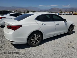 2017 Acura TLX Technology with VIN 19UUB1F50HA001189, listed as a Copart auction lot 63347755 with 185,257 mi miles and Salvage title. Bid and sale history available at DreamBid. Image 3.