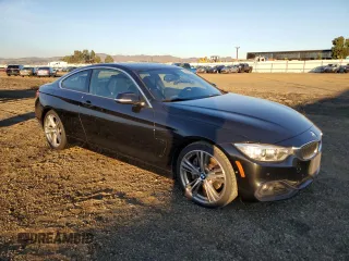 2016 BMW 4 Series 435i with VIN WBA3R1C50GK529413, listed as a Copart auction lot 82778444 with 166,487 mi miles and Salvage title. Bid and sale history available at DreamBid. Image 4.