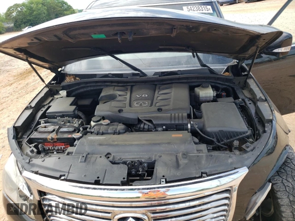 2014 Infiniti QX80 z VIN JN8AZ2NF4E9553258, wystawiony jako Copart lot #54238315 z przebiegiem 223 363 mil mil oraz Szkoda całkowita • Salvage title. Historia ofert i sprzedaży dostępna na DreamBid. Obrazek 12.