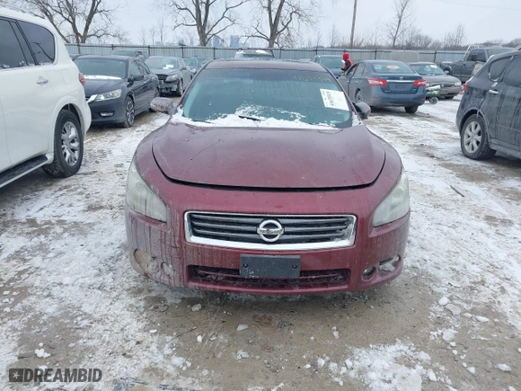 2012 Nissan Maxima 3.5 SV with VIN 1N4AA5AP0CC828343, listed as a IAAI auction lot 41635519 with 199,099 mi miles. Bid and sale history available at carsss.com. Image 12.