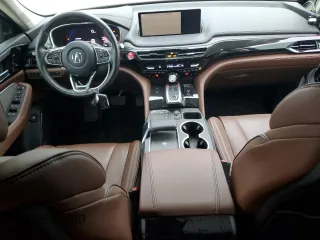 2023 Acura MDX w/Advance Package with VIN 5J8YE1H87PL022852, listed as a Copart auction lot 88914165 with 24,683 mi miles and Salvage Title. Bid and sale history available at carsss.com. Image 8.