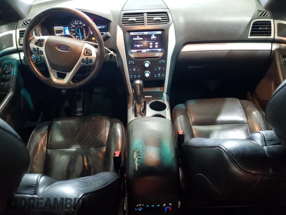 2013 Ford Explorer XLT with VIN 1FM5K8D87DGA71378, listed as a Copart auction lot 51318505 with 223,746 mi miles and Salvage Title. Bid and sale history available at DreamBid. Image 8.