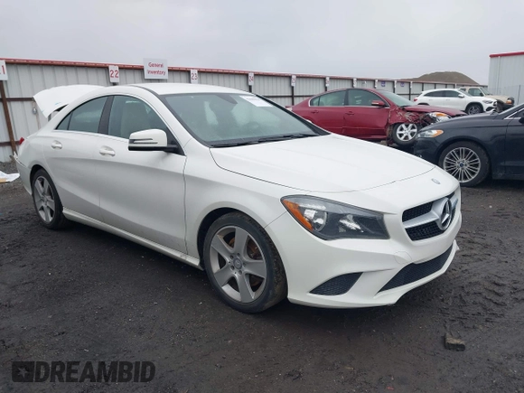 2015 Mercedes-Benz CLA 250 with VIN WDDSJ4EB5FN205578, listed as a IAAI auction lot 41669454 with 112,017 mi miles and . Bid and sale history available at DreamBid. Image 1.