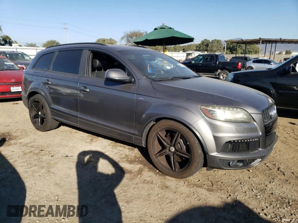 2012 Audi Q7 Prestige с VIN WA1WMAFE7CD010183, выставлен на аукционе Copart как лот 85345414 с пробегом 165 854 миль миль и Списание • Salvage title. История ставок и продаж доступна на DreamBid. Изображение 4.