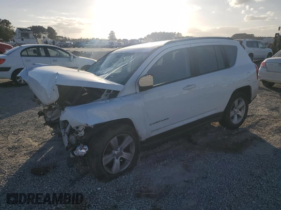 2016 Jeep Compass Sport with VIN 1C4NJDBB4GD713947, listed as a Copart auction lot 79004994 with 0 mi miles and Salvage Title. Bid and sale history available at carsss.com. Image 1.