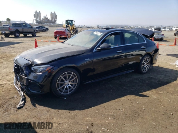 2023 Mercedes-Benz C 43 AMG with VIN W1KAF8HB0PR100831, listed as a Copart auction lot 67601874 with 10,793 mi miles and Salvage Title. Bid and sale history available at DreamBid. Image 1.