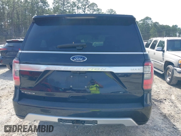 2019 Ford Expedition Max Platinum with VIN 1FMJK1MT1KEA78880, listed as a IAAI auction lot 41449348 with 76,390 mi miles and . Bid and sale history available at DreamBid. Image 16.