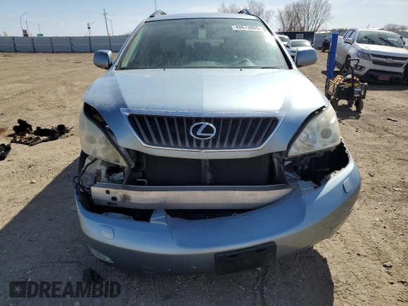 2008 Lexus RX 350 with VIN 2T2GK31U58C050143, listed as a Copart auction lot 48676865 with Not Provided miles and Salvage Title. Bid and sale history available at DreamBid. Image 5.