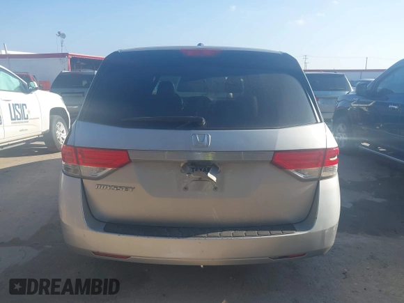 2014 Honda Odyssey EX-L with VIN 5FNRL5H64EB099175, listed as a IAAI auction lot 41522452 with 175,471 mi miles and . Bid and sale history available at carsss.com. Image 16.