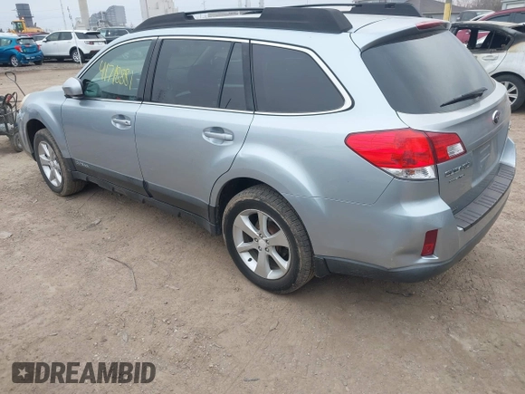 2013 Subaru Outback Premium with VIN 4S4BRCGC4D3281879, listed as a IAAI auction lot 41718881 with 154,703 mi miles and . Bid and sale history available at DreamBid. Image 3.