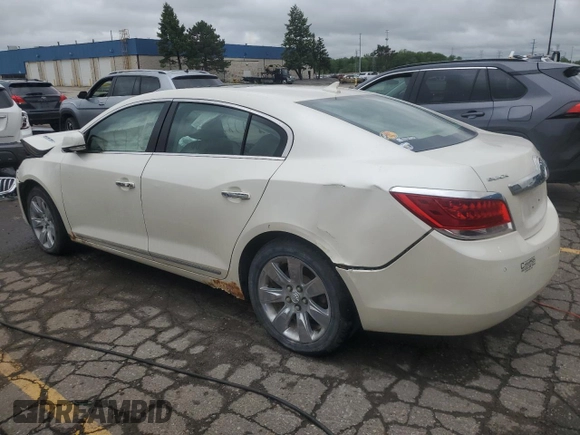 2011 Buick LaCrosse CXL with VIN 1G4GC5GD1BF205818, listed as a Copart auction lot 57972345 with 130,429 mi miles and Clean title. Bid and sale history available at DreamBid. Image 2.