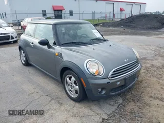 2010 MINI Hardtop with VIN WMWMF3C54ATZ21451, listed as a IAAI auction lot 42111383 with 164,116 mi miles and . Bid and sale history available at DreamBid. Image 1.