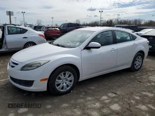 2012 Mazda 6 i Sport with VIN 1YVHZ8BH4C5M08075, listed as a Copart auction lot 50726955 with 105,087 mi miles and Salvage Title. Bid and sale history available at carsss.com. Image 1.