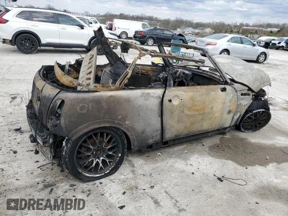 2006 MINI Convertible S with VIN WMWRH33536TK59031, listed as a Copart auction lot 51598825 with Not provided miles and Salvage title. Bid and sale history available at DreamBid. Image 3.