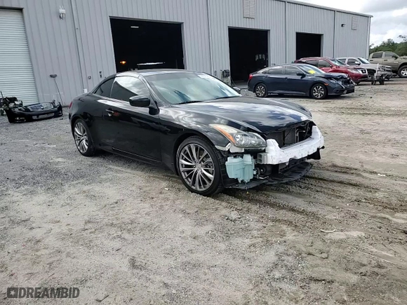 2012 Infiniti G37 Convertible with VIN JN1CV6FE1CM200373, listed as a Copart auction lot 74578964 with 82,582 mi miles and Salvage Title. Bid and sale history available at carsss.com. Image 14.