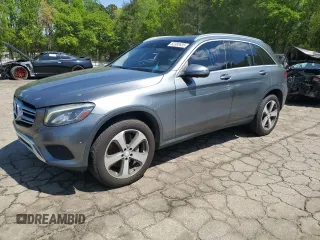 2017 Mercedes-Benz GLC with VIN WDC0G4JB4HF127646, listed as a Copart auction lot 52380435 with 127,502 mi miles and Clean Title. Bid and sale history available at carsss.com. Image 1.