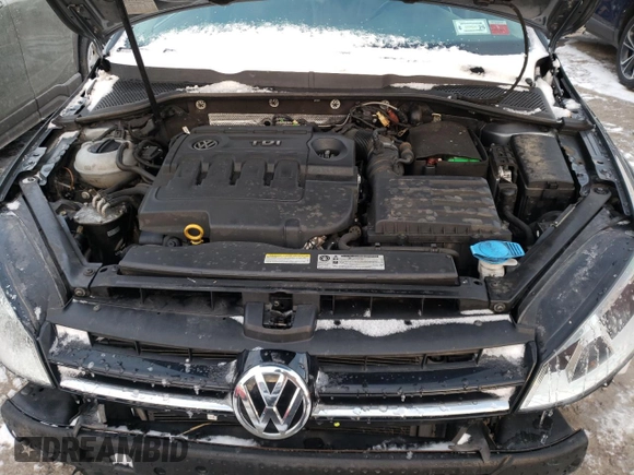 2015 Volkswagen Golf SportWagen TDI SE with VIN 3VWCA7AU4FM503974, listed as a Copart auction lot 80924033 with 95,297 mi miles. Bid and sale history available at carsss.com. Image 11.