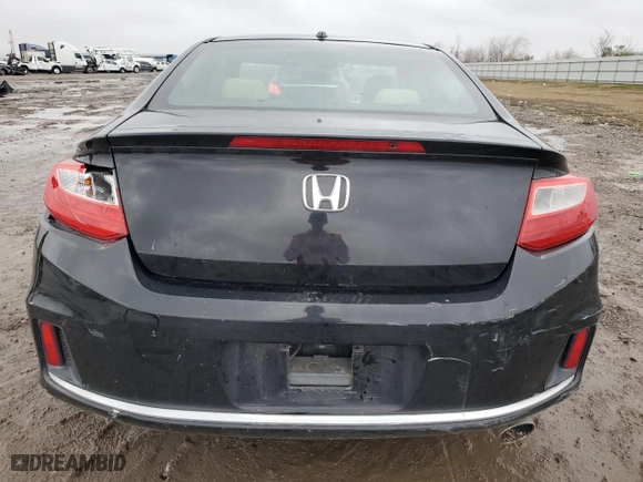 2014 Honda Accord Coupe EX-L with VIN 1HGCT1B84EA011616, listed as a Copart auction lot 43055315 with 141,139 mi miles and Salvage Title. Bid and sale history available at carsss.com. Image 6.