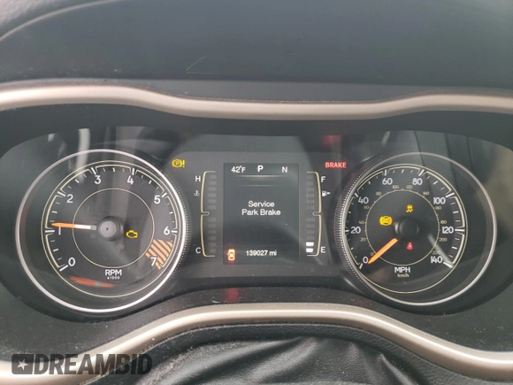2015 Jeep Cherokee Latitude with VIN 1C4PJMCB8FW679487, listed as a Copart auction lot 51678345 with 139,027 mi miles and Salvage Title. Bid and sale history available at carsss.com. Image 9.
