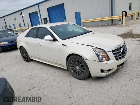 2013 Cadillac CTS Luxury with VIN 1G6DE5E52D0118645, listed as a Copart auction lot 54582005 with 189,789 mi miles and Clean title. Bid and sale history available at DreamBid. Image 4.