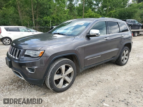 2014 Jeep Grand Cherokee Limited with VIN 1C4RJFBG9EC266575, listed as a Copart auction lot 65406195 with 129,833 mi miles and Clean title. Bid and sale history available at DreamBid. Image 1.
