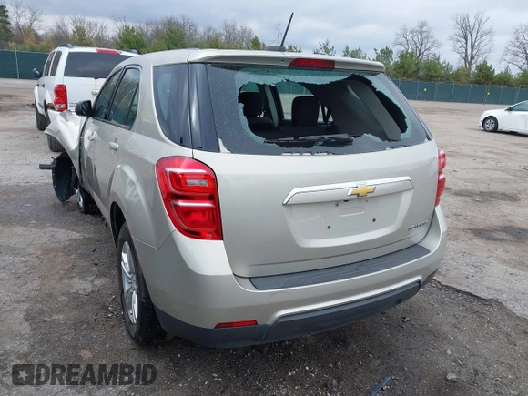 2016 Chevrolet Equinox LS with VIN 2GNALBEK4G1189257, listed as a IAAI auction lot 41957683 with 77,505 mi miles and . Bid and sale history available at carsss.com. Image 3.