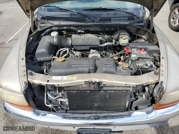 2004 Dodge Dakota SLT with VIN 1D7HL48N44S587448, listed as a Copart auction lot 45541925 with 305,432 mi miles and Salvage Title. Bid and sale history available at carsss.com. Image 11.