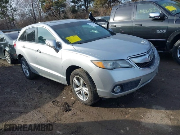 2014 Acura RDX Tech Pkg with VIN 5J8TB4H5XEL016504, listed as a IAAI auction lot 41468525 with 122,376 mi miles. Bid and sale history available at carsss.com. Image 1.