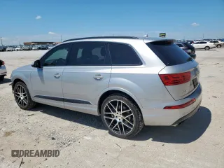 2017 Audi Q7 Prestige with VIN WA1VAAF72HD028376, listed as a Copart auction lot 56386995 with 87,027 mi miles and Salvage title. Bid and sale history available at DreamBid. Image 2.