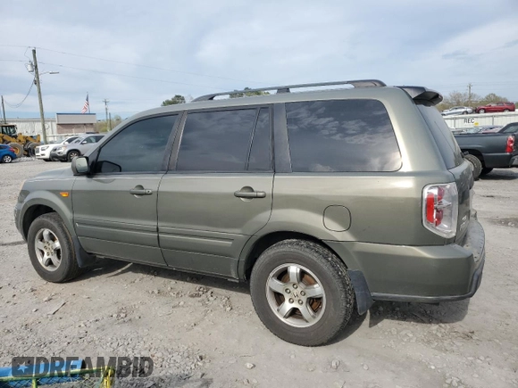 2008 Honda Pilot EX-L with VIN 5FNYF28768B007806, listed as a Copart auction lot 50718335 with 198,316 mi miles and Salvage Title. Bid and sale history available at DreamBid. Image 2.