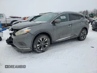 2017 Nissan Murano S with VIN 5N1AZ2MH0HN129503, listed as a Copart auction lot 45548345 with 141,686 mi miles and Clean Title. Bid and sale history available at DreamBid. Image 1.