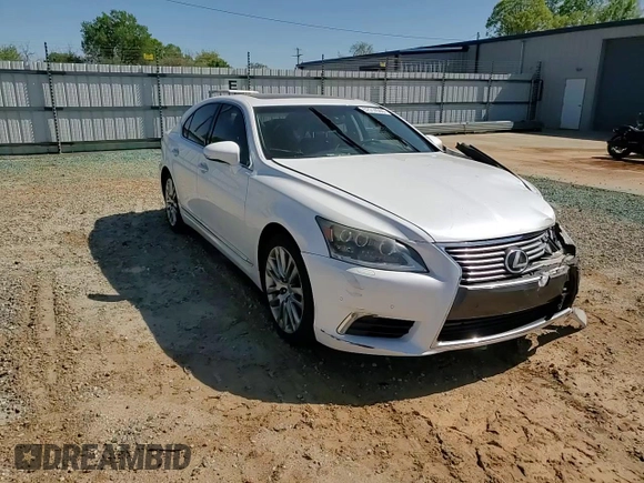 2013 Lexus LS 460 with VIN JTHBL5EF5D5118661, listed as a Copart auction lot 52514565 with Not provided miles and Salvage title. Bid and sale history available at DreamBid. Image 10.