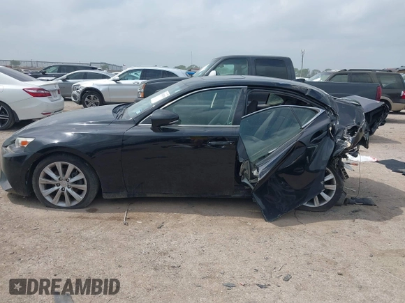 2014 Lexus IS 250 with VIN JTHBF1D20E5027586, listed as a IAAI auction lot 41924754 with 114,371 mi miles. Bid and sale history available at carsss.com. Image 14.