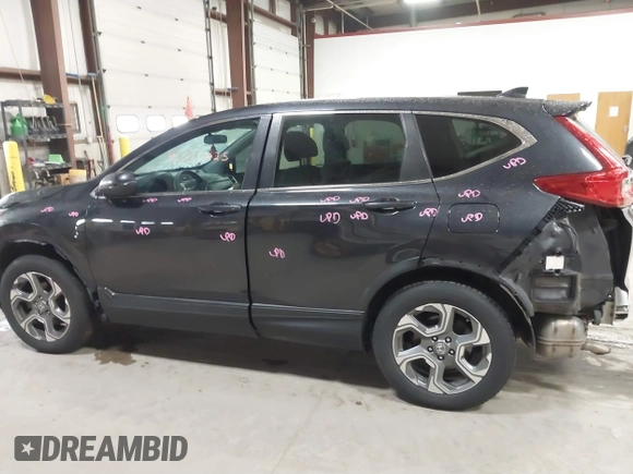 2017 Honda CR-V EX with VIN 5J6RW2H57HL059990, listed as a IAAI auction lot 41757025 with 136,533 mi miles. Bid and sale history available at carsss.com. Image 14.