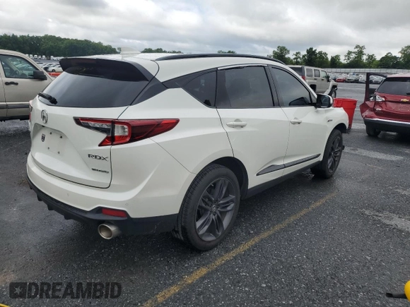 2019 Acura RDX w/A-Spec Pkg z VIN 5J8TC2H69KL014720, wystawiony jako Copart lot #60230215 z przebiegiem 82 128 mil mil oraz Szkoda całkowita • Salvage title. Historia ofert i sprzedaży dostępna na DreamBid. Obrazek 3.