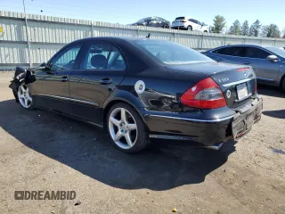 2009 Mercedes-Benz E-Class Luxury 3.5L with VIN WDBUF56X99B373751, listed as a Copart auction lot 50135705 with 116,204 mi miles and Salvage Title. Bid and sale history available at carsss.com. Image 2.