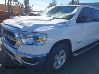 2022 Ram 1500 Big Horn with VIN 1C6RREFM6NN431903, listed as a IAAI auction lot 41377794 with 48,477 mi miles and . Bid and sale history available at DreamBid. Image 18.