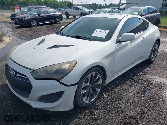 2013 Hyundai Genesis Coupe Premium z VIN KMHHT6KD4DU097582, wystawiony jako IAAI lot #42276696 z przebiegiem 114 934 mil mil oraz . Historia ofert i sprzedaży dostępna na DreamBid. Obrazek 2.