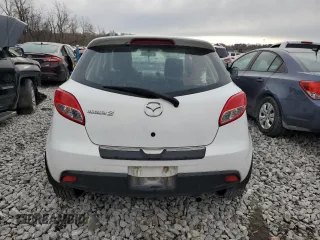 2011 Mazda 2 Sport with VIN JM1DE1HY9B0109644, listed as a Copart auction lot 86347414 with 168,443 mi miles and Salvage Title. Bid and sale history available at carsss.com. Image 6.