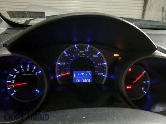 2010 Honda Fit with VIN JHMGE8H24AS013097, listed as a Copart auction lot 53167225 with 151,589 mi miles and Salvage Title. Bid and sale history available at carsss.com. Image 9.