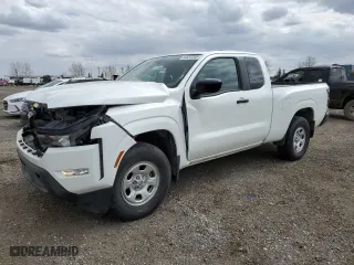 2023 Nissan Frontier S with VIN 1N6ED1CM9PN606440, listed as a Copart auction lot 54537205 with 58,103 mi miles and Salvage Title. Bid and sale history available at carsss.com. Image 1.