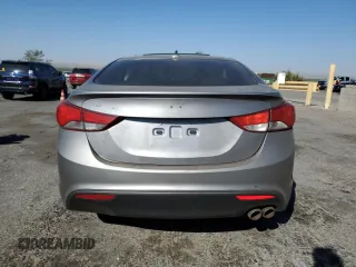 2013 Hyundai Elantra Coupe SE with VIN KMHDH6AE7DU016505, listed as a Copart auction lot 74535694 with 0 mi miles and Salvage Title. Bid and sale history available at carsss.com. Image 6.