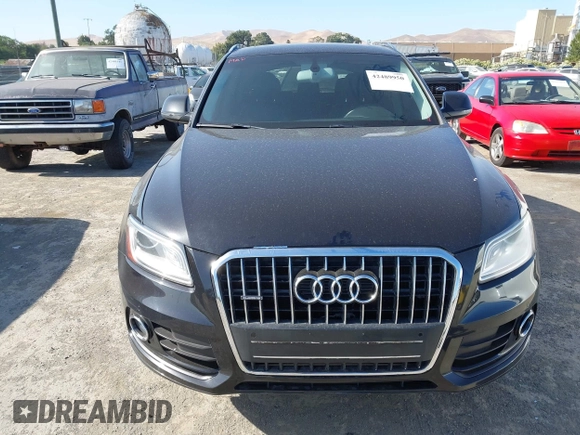 2013 Audi Q5 Premium Plus with VIN WA1LFAFP9DA011188, listed as a IAAI auction lot 42489950 with 99,464 mi miles and . Bid and sale history available at DreamBid. Image 6.