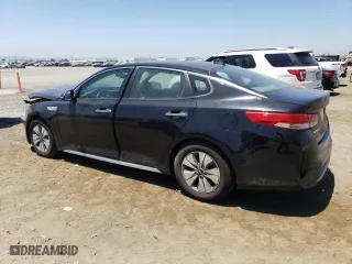 2017 Kia Optima Hybrid with VIN KNAGT4LEXH5018490, listed as a Copart auction lot 61416794 with 104,994 mi miles and Salvage Title. Bid and sale history available at carsss.com. Image 2.