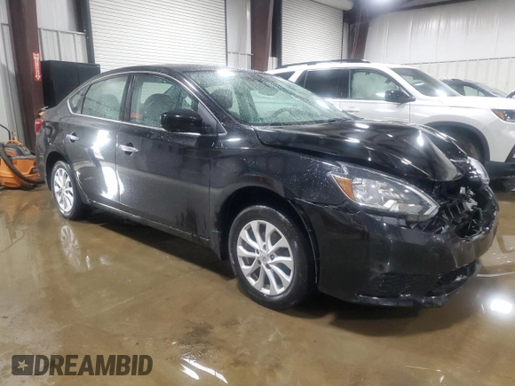 2018 Nissan Sentra S with VIN 3N1AB7AP1JY216971, listed as a Copart auction lot 53024055 with 75,950 mi miles and Salvage Title. Bid and sale history available at DreamBid. Image 4.